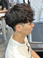 ニアウ 高崎店(Niau)&nbsp;メンズマッシュスペインカール群馬高崎眉毛