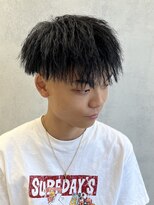 ルースト 西院店(ROOST)&nbsp;パイルツイスト×フェードマッシュ