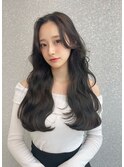 赤み消しカラー×小顔レイヤー×韓国風巻き×髪質改善