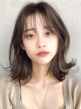 ブロウ ネックス ザ サロン 表参道(VLOW nex the salon) 【寺田hit style＃16】愛されミディアムレイヤーvlow表参道 韓国