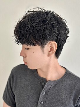 アノ 別府店(Ano.) 大分シャドウパーマメンズマッシュ波巻きパーマツイストパーマ