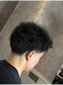 テーパーフェード / スパイキーショート