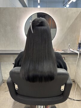 ユニー(uniii) 艶髪ブルーブラック