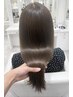 [クミ指名限定]カット＋高保湿美髪ストレート￥18000