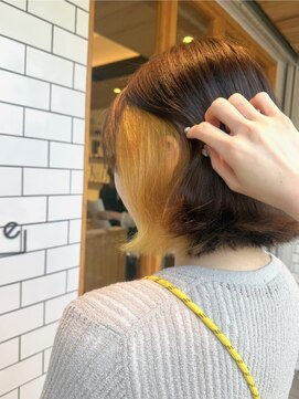ノエル(noele) イヤリングカラー×イエロー