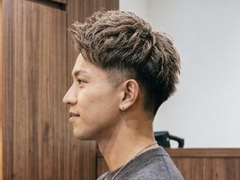 ココライオン(CoCo Lion)の写真/ニュアンスパーマで理想を叶えるプライベートサロン。簡単にキマるメンズヘアで忙しい朝も楽々♪