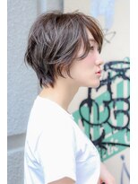 トップシェイプ(TOP SHAPE)&nbsp;ハンサムショート×透明感グレージュ