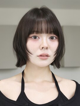 オーラ オモテサンドウ(Aura omotesando) シースルーバング×フェイスレイヤーボブ