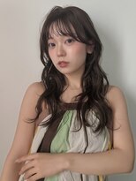 フィルムス 横浜(FILMS+)&nbsp;デジタルパーマ/ミディアムレイヤー/韓国巻き風/顔周りカット
