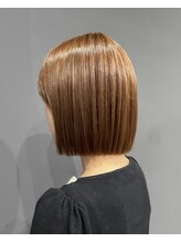 グランヘアー 豊岡店(GRAN HAIR)&nbsp;#切りっぱなし #切りっぱなしボブ #ブリーチなしハイトーン