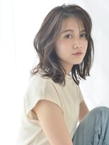 ケーツー心斎橋 クイーンズガーデン バイ ケーツー(K two QUEEN'S GARDEN by K two) 外ハネラフカールシースルーバング/心斎橋&難波&なんば