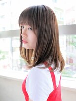 顔まわりレイヤーでイメージチェンジ