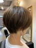 【ショートヘアの方専用】カット＋カラーS＋クイックトリートメント￥12100