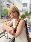 ブロンドボブ