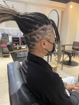 イト(ito)&nbsp;バリカンアートファイヤーパターンドレッドグラデ～糸ito～HIRO