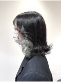 インナーカラー×シルバーアッシュ