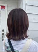 切りっぱなしボブ