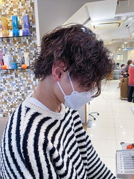 テトラ バイ ネオリーブ 横浜西口店(tetra by neolive) ツイスパ マッシュウルフ メンズパーマ☆横浜