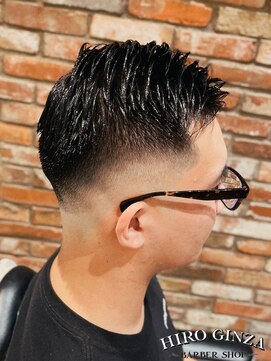 ヒロギンザバーバーショップ 丸の内店(HIRO GINZA BARBER SHOP) ビジネス×スキンフェードスタイル
