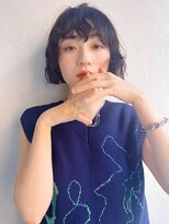 ムク 甲府(muku.)&nbsp;前髪/マチルダボブ/ニュアンスパーマ/グレージュ[甲府駅]