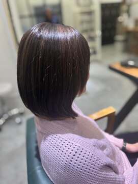 ソーホーヘアーアンドボタニカル 大橋店(SOHO hair & botanical) ボブ/10代/20代/30代/ナチュラルブラウン