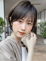 20代30代40代50代/丸みショート/クビレ/前髪あり/表参道