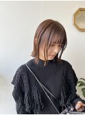 【廣瀬】ぱつっとボブ