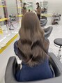 ウィル 横浜(WILL)&nbsp;ブリーチなしのダブルカラーで明るめミルクティーベージュ