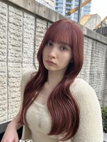 ネオリーブアピ 池袋店(Neolive api) 【ブリーチしない暖色カラー】池袋 髪質改善
