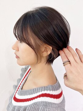 アイティーバイアルバム 藤沢店(IT by ALBUM) ニュアンスカラーホワイトピンクアッシュブラック_ba495431