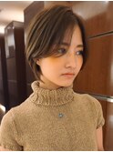 ショートボブ小顔カット大人ヘア髪質改善30代40代50代表参道青山