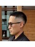 【イケメンカットメニュー】カット+シェービングor眉剃り 4730円→4000円