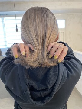 プルメリアドット(Plumeria.) ベージュ