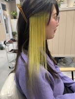 ラナンバイシダ(ranan by sida)&nbsp;イヤリングカラーライトグリーン10代20代/デザインカラー