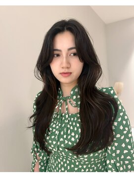 エールバイボヌール(Ere by Bonheur) 重さを残した韓国風レイヤーカット/西梅田堂島