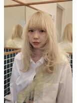 ニュイ(NUIT) ダブルカラーミルクティーベージュカラーケアブリーチ韓国ボブ