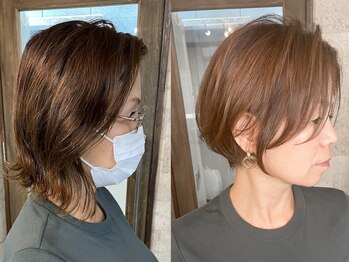 プラグ ヘアーデザイン 老司店(PLUG hair design)の写真/[ショートカット専門店]だからできる、本物の似合わせカット技術を是非ご体感ください◎