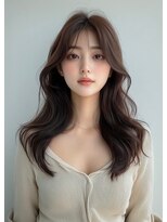 vlow表参道  上品くびれレイヤー　髪質改善　韓国　長屋