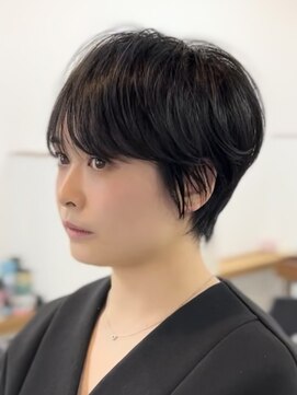 ファーストステップ 表参道(FIRST STEP) 30代40代50代髪型◎マッシュショート丸みくびれ