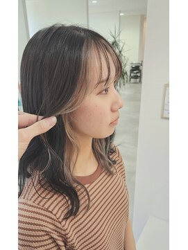 ナッツ(Nut's) 顔回りインナーカラー