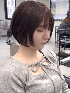 クレム 博多駅店(ChLem) ミニボブ　丸み　博多美容室