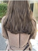 ベージュカラー/ブリーチなしダブルカラー/赤み消し/渋谷/原宿