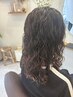 カット+パーマ　￥13,750