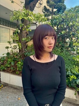 シンク オモテサンドウ(sync omotesando) 秋冬人気艶葡萄カラー