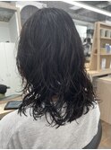 横浜/ロング/ウルフパーマ/ミディアムパーマ/レイヤーパーマ