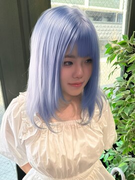 マーシュ ルーヴェ(marshu Luve) ペールブリーチ/水色/ブリーチカラー