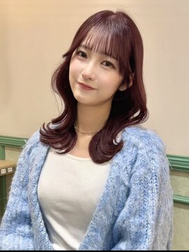 ロンドジェネルーズ 柏(Lond generous) ミディアムレイヤーカット/レイヤー/顔周り/韓国/髪質改善/柏駅