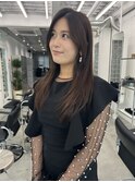 20代30代ボブ/ミディアムレイヤー/グレージュ/透明感/天神/大名