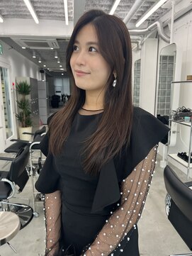 イル 天神店(ill) 20代30代ボブ/ミディアムレイヤー/グレージュ/透明感/天神/大名