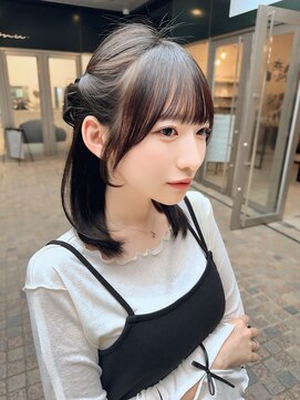 【kumu】ミディアムレイヤー/顔周りカット/栄/名古屋